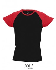 T-Shirt Raglan Femme Milky 150