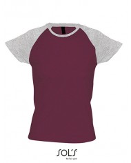 T-Shirt Raglan Femme Milky 150