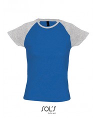 T-Shirt Raglan Femme Milky 150