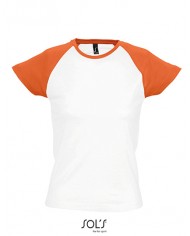 T-Shirt Raglan Femme Milky 150