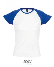 T-Shirt Raglan Femme Milky 150