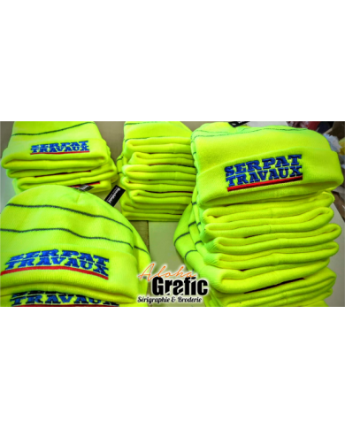 Bonnet Haute Visibilité Fluo