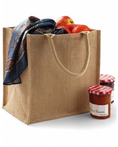 Tote Midi en toile de Jute
